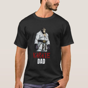 Cute Tiger Karate Dad - Funny Martial Arts Super D T-Shirt