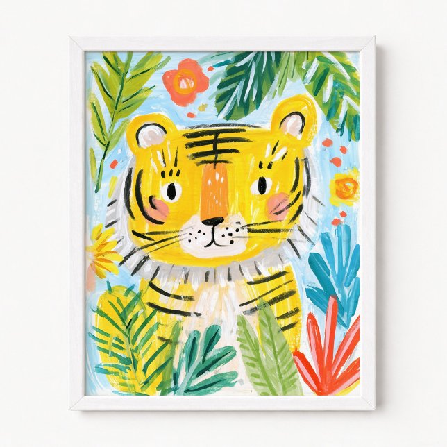 Cute Tiger Poster (Cute Tiger Poster)