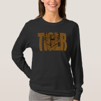 Cute Tiger Quote With Tiger Big Cat Face Animal Lo