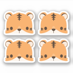 Cute Tiger Sticker