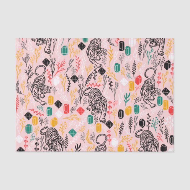 Cute Tiger Tissue Paper (Front)