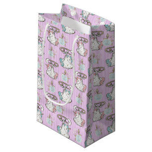 cute tiled baby unicorn  small gift bag