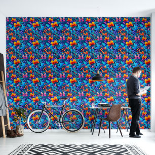 Cute tiled butterfly pattern  wallpaper