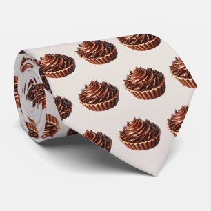 Cute tiled chocolate pie   tie
