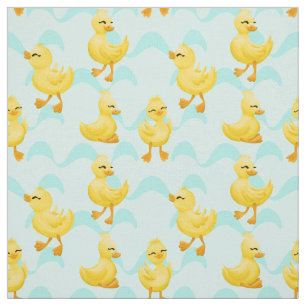 cute tiled duck pattern Fabric