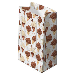 cute tiled ice cream party  small gift bag