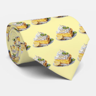 Cute tiled lemon pie tie