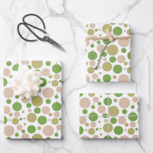 Cute tiled polka dot party Wrapping Paper Sheets