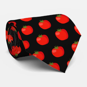 cute tiled tomato pattern  tie