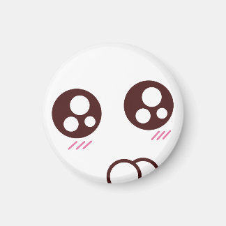 Cute & tiny kawaii kitty emoji magnet