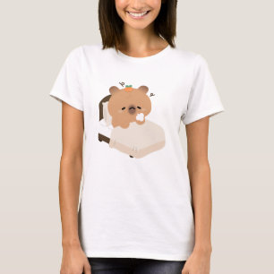 Cute Tired Capybara T-Shirt