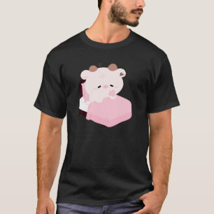 Cute Tired Cow T-Shirt