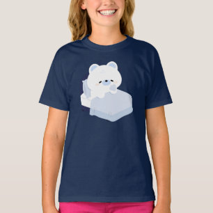 Cute Tired Polar Bear T-Shirt