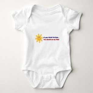 Cute Tito Baby Bodysuit