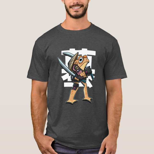 cute Toad Warrior Supreme  T-Shirt (Front)