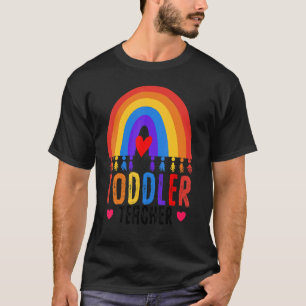 Cute Toddler Teacher Daycare Provider Pre K Presch T-Shirt