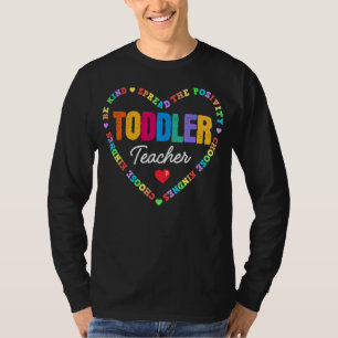 Cute Toddler Teacher Daycare Provider Pre K Presch T-Shirt