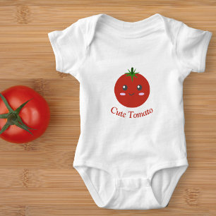 Cute Tomato Baby Bodysuit