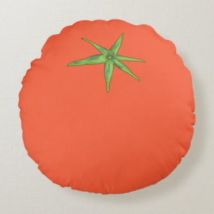 Cute Tomato Pillow Decor, Minimalist Tomato
