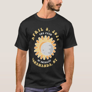 Cute Tonawanda New York Solar Eclipse April 8 2024 T-Shirt