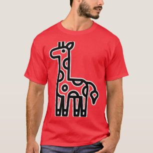 Cute toon Giraffe Giraffe Giraffes T-Shirt