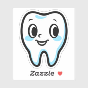Cute tooth character