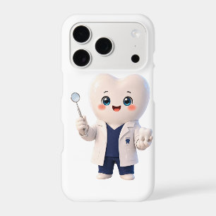 Cute Tooth Dentist Character iPhone Case