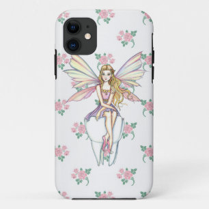 Cute Tooth Fairy and Flowers Girly iPhone 5 Case
