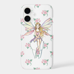 Cute Tooth Fairy and Flowers Girly iPhone 5 Case