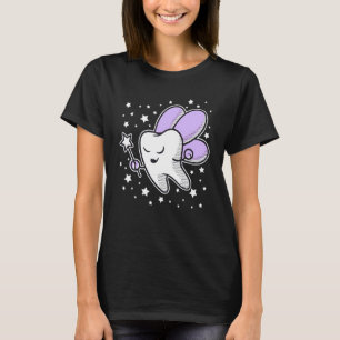 Cute Tooth Fairy Halloween Costume Dental Assistan T-Shirt