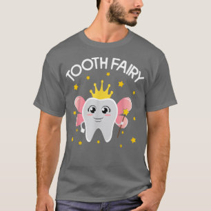 Cute Tooth Fairy Halloween Costume For Women Girls T-Shirt