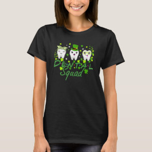 Cute Tooth Leprechaun Hat Dental Squad St Patrick' T-Shirt