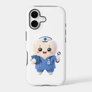 Cute Tooth Nurse Phone Case Dental Gift