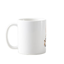 Cute Tooth Relaxing on Beach Coffee Mug | Fun Dent