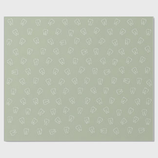 Cute Tooth Wrapping Paper