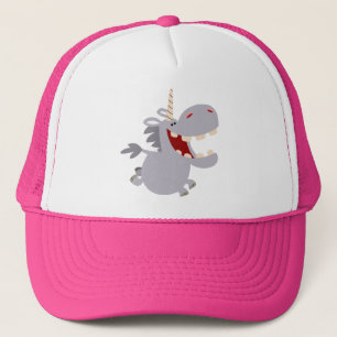 Cute Toothy Cartoon Unicorn Hat
