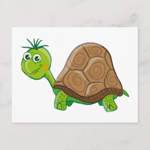Cute Tortoise - postcard