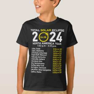 Cute Total Solar Eclipse North America T-Shirt