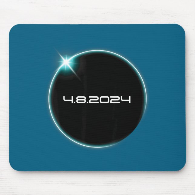 Cute Totality 4 08 Total Solar Mouse Mat (Front)