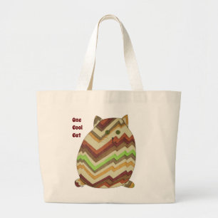 Cute Tote Bag - One Cool Cat