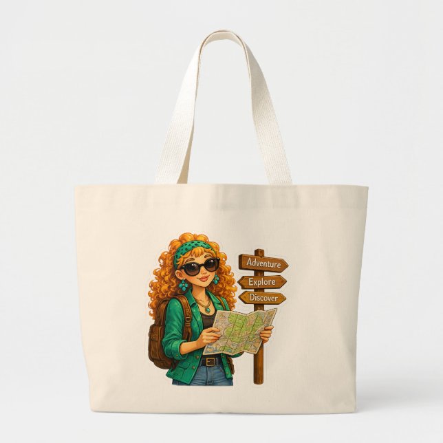 Cute Tote Bag – Stylish Everyday Carryall (Front)