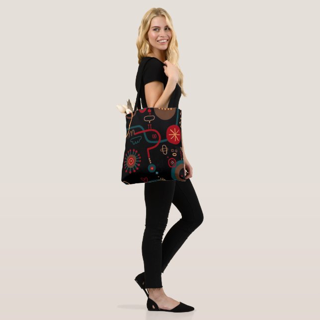 cute  totes bags for shopping (On Model)
