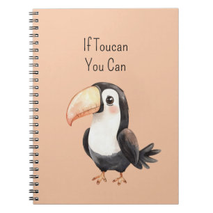 Cute Toucan Bird Animal Notebook