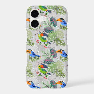 Cute Toucan bird, Everybirdy Pattern, Watercolors