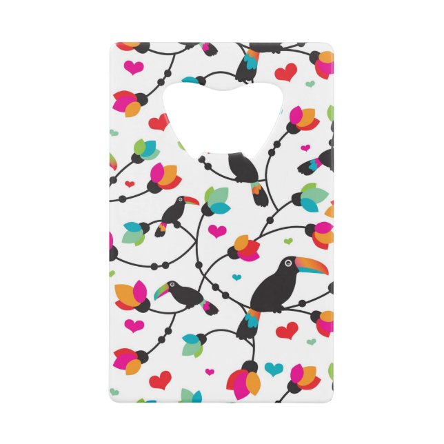 cute toucan bird tropical illustration (Front)