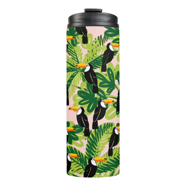Cute Toucan Thermal Tumbler (Front)