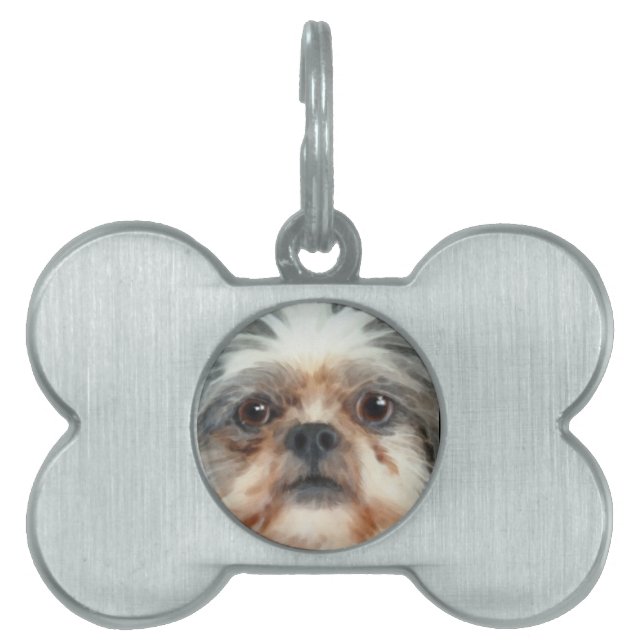 Cute Toy Dog-lover Gift Pet Tag (Front)