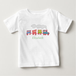 Cute Toy Train Baby T-Shirt