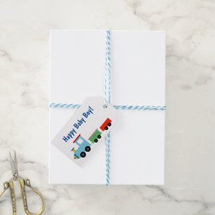 Cute Toy Train Gift Tags