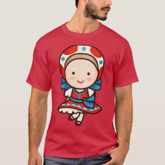 Cute Traditional Russian Folk Dancer T-Shirt